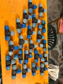 Raccordi T - diametro 32 - 22 pezzi