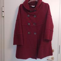 cappotto borgogna