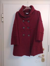 cappotto borgogna