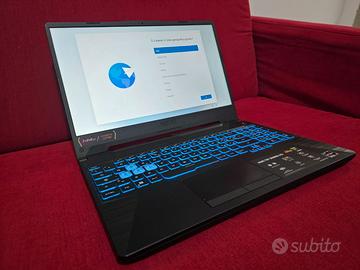 Notebook gaming ASUS FA506N con Garanzia casco