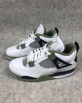 Scarpe da basket Air Jordan 4 "Oil Green" Sage 42