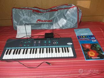 Pianola Bontembi ES 5100+adattatore AC/DC Farfisa