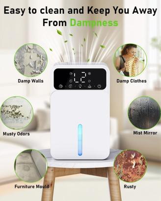 Deumidificatore elettrico da 1500 ml