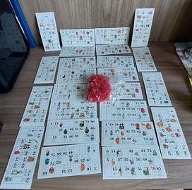 Tombola Napoletana illustrata con smorfia