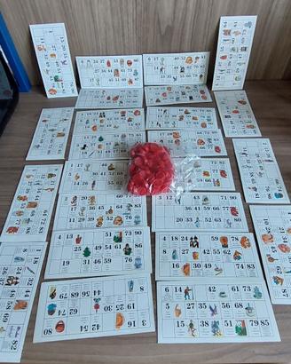 Tombola Napoletana illustrata con smorfia