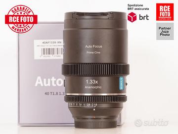 SIRUI 40 T1.8 1.33X Obiettivo Anamorfico Autofocus