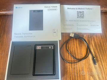 Registratore vocale+telefonate Mobvoi TicNote AI
