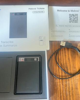 Registratore vocale+telefonate Mobvoi TicNote AI
