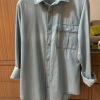 Camicia da uomo in Jeans taglia S