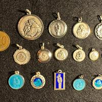 medagliette S. Antonio in argento 800