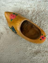 Zoccoletto piccolo legno Vintage DDR Steckenpferd