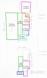 Appartamento indipendente piano terra e primo