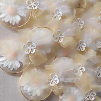 bomboniera, sacchettino o segnaposto in cera