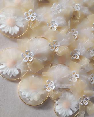 bomboniera, sacchettino o segnaposto in cera