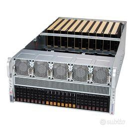🚀 SUPERMICRO 4U RACK SERVER 10 GPU RTX3090