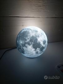 lampada realistica luna