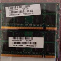 2  RAM 1 GB PC ho portatile SODIMM Hynix