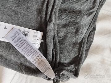 Yamamay Maglia Scollo a Barchetta Grigia Taglia M