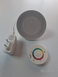 Lampada Led Philips colorata  con telecomando.