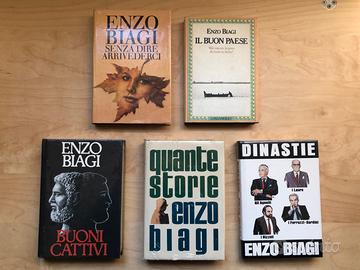 5 Romanzi Enzo Biagi
