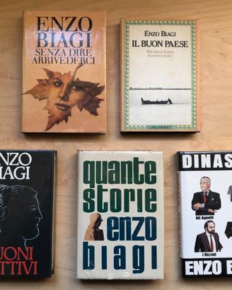 5 Romanzi Enzo Biagi