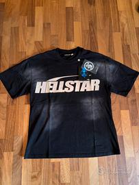 T-Shirt Hellstar Studio Logo Washed Nuova taglia S