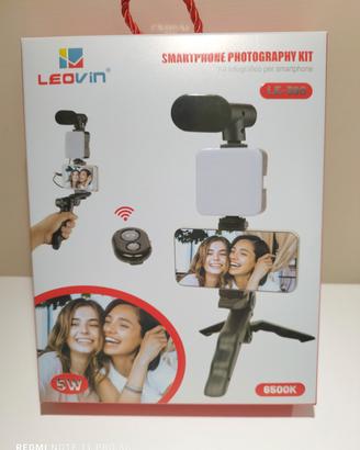 kit fotografico per smartphone
