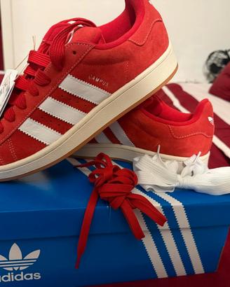 Adidas Campus 00s rosse nuove 