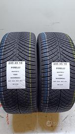 2 GOMME 245 45 18 PIRELLI INV 2024 RIF4145