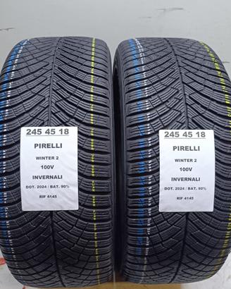 2 GOMME 245 45 18 PIRELLI INV 2024 RIF4145