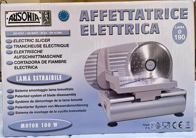 Affettatrice elettrica Ausonia