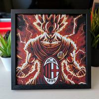 Quadro DragonBall x AC Milan