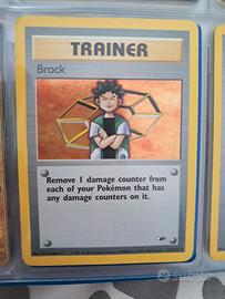 Pokemon BROCK 15/132 1st Edtion Holo Rare