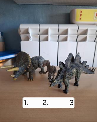Statuette dinosauro dettagliate, anno 2009