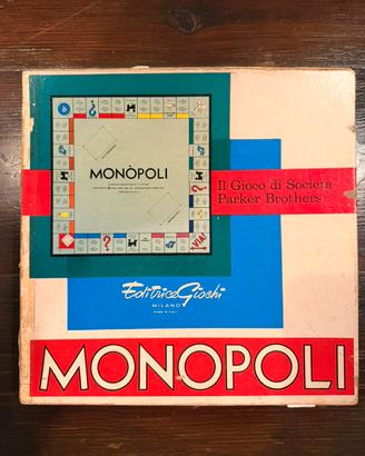 Monopoli Vintage Edizioni Giochi Parker INCOMPLETO