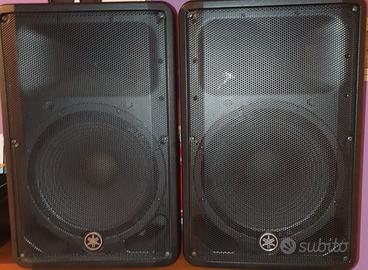 casse amplificate yamaha dbr 15 cono da 15
