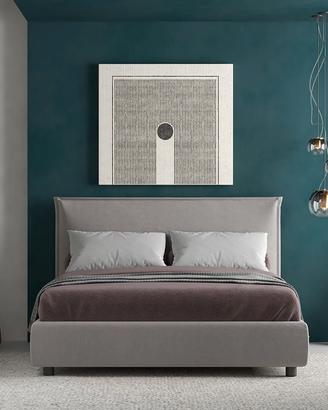 Letto contenitore imbottito