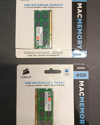 Moduli RAM 8 GB (2X4GB)