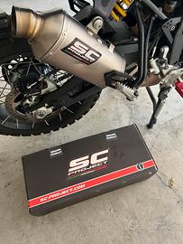 Scarico silenziatore sc project ducati desert x