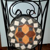 Portaombrelli in ferro battuto