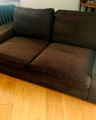 Divano Ikea  Kivik marrone 2 posti