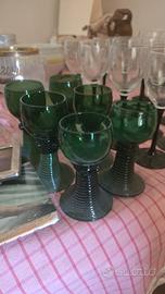 Calici di vino verde Roemer