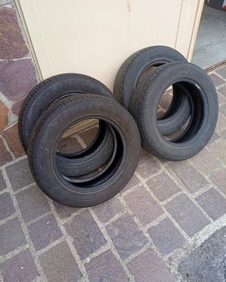 N.8 Gomme 175/65-14 + cerchi in ferro 