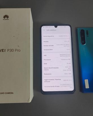 Huawei p30pro 128gb 8gb ram