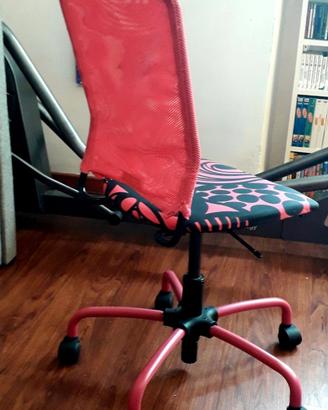Sedia da scrivania rosa per bambina – IKEA