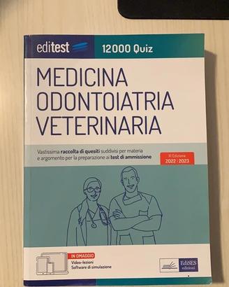 Editest per veterinaria, libro quiz