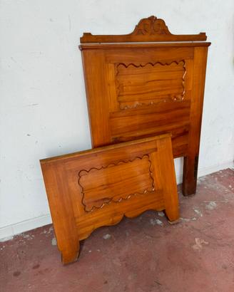 2 letti singoli in ciliegio