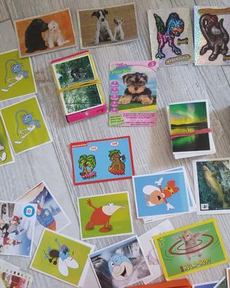 SET di diverse sticker,carte etc