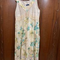 Abito XXL con bretelle Mara Carol donna