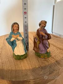 statuine presepe vintage